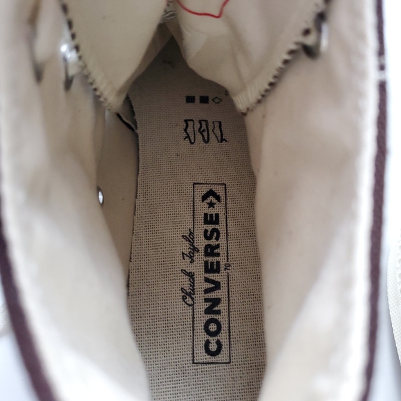 ♡SOLD♡ Converse Brown Chuck 70 High Top Shoes Men's Size 6 Women's Size 8 Unisex - Picture 11 of 16